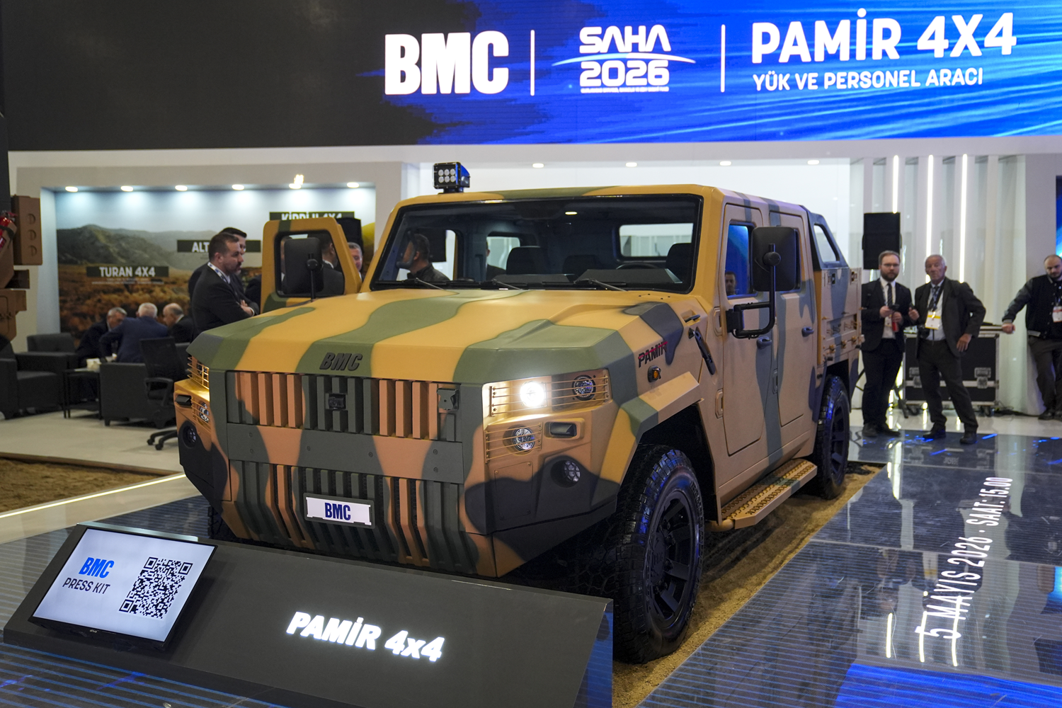 Türk mühendisleri tarafından üretildi: PAMİR 4x4 göreve hazır