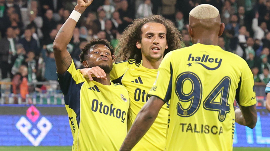 MAÇ SONUCU: Konyaspor: 0 - Fenerbahçe: 3