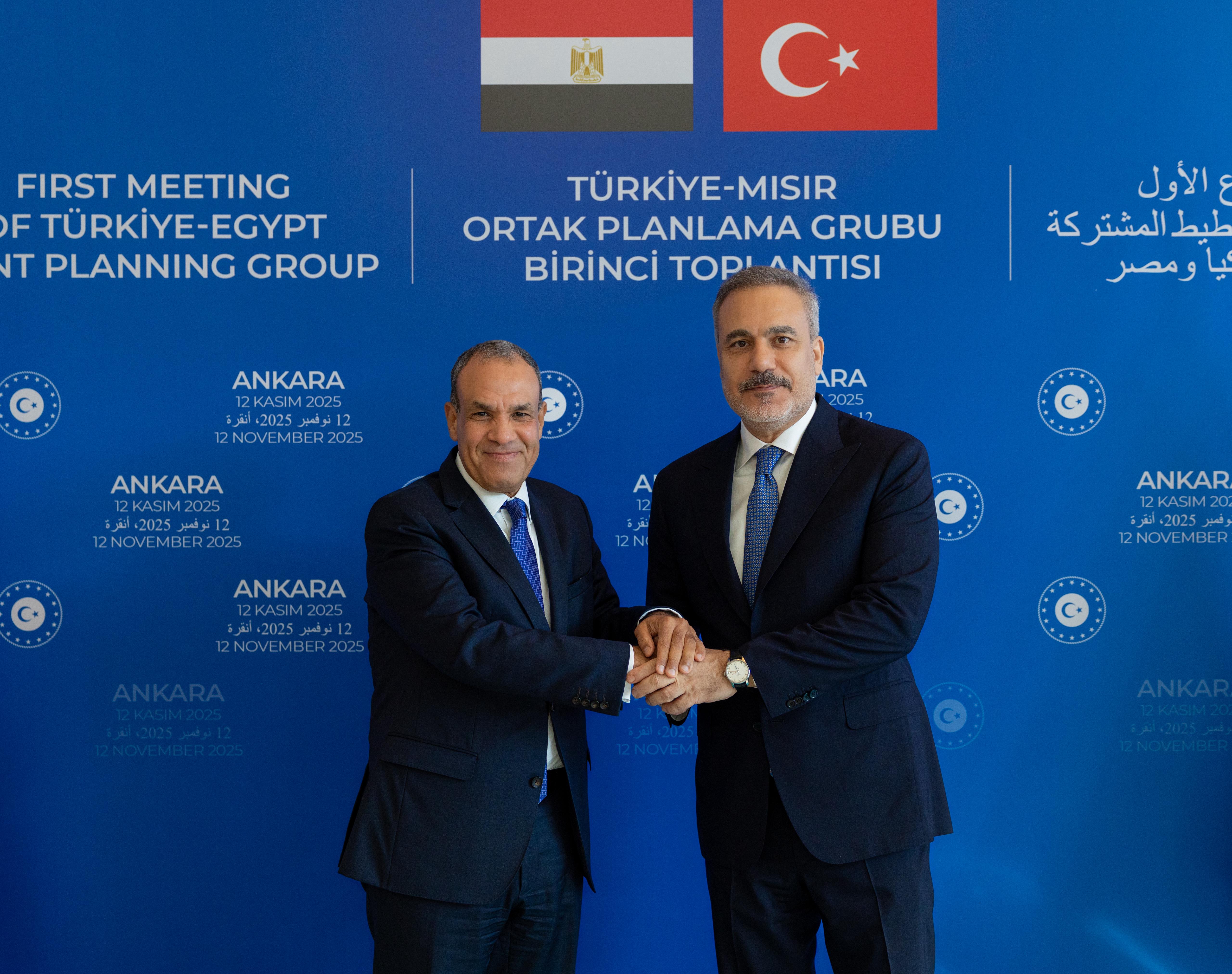 Bakan Fidan, Mısırlı mevkidaşı Abdulati ile görüştü
