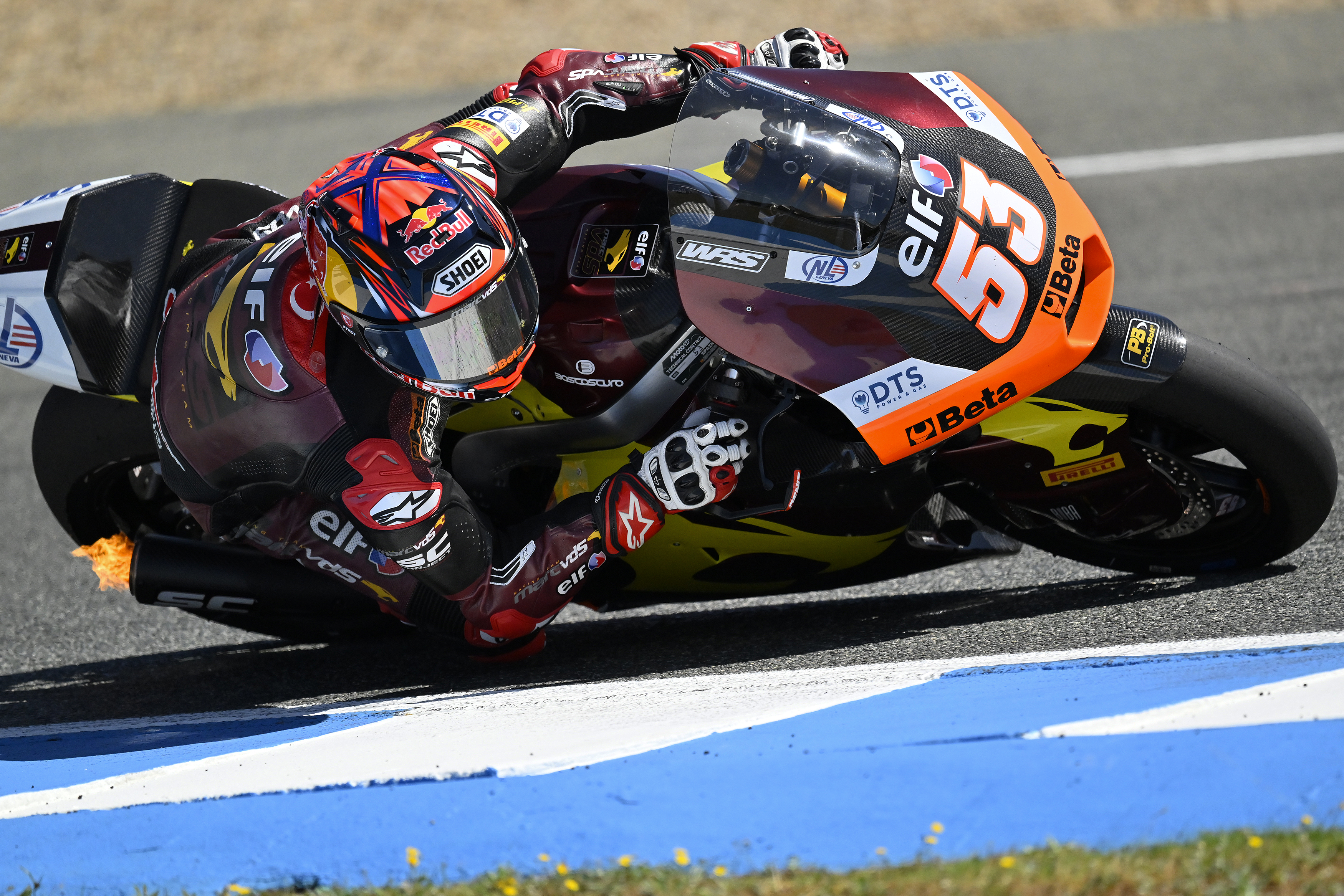 Deniz Öncü, Moto2 Fransa yarışını 14. sırada bitirdi
