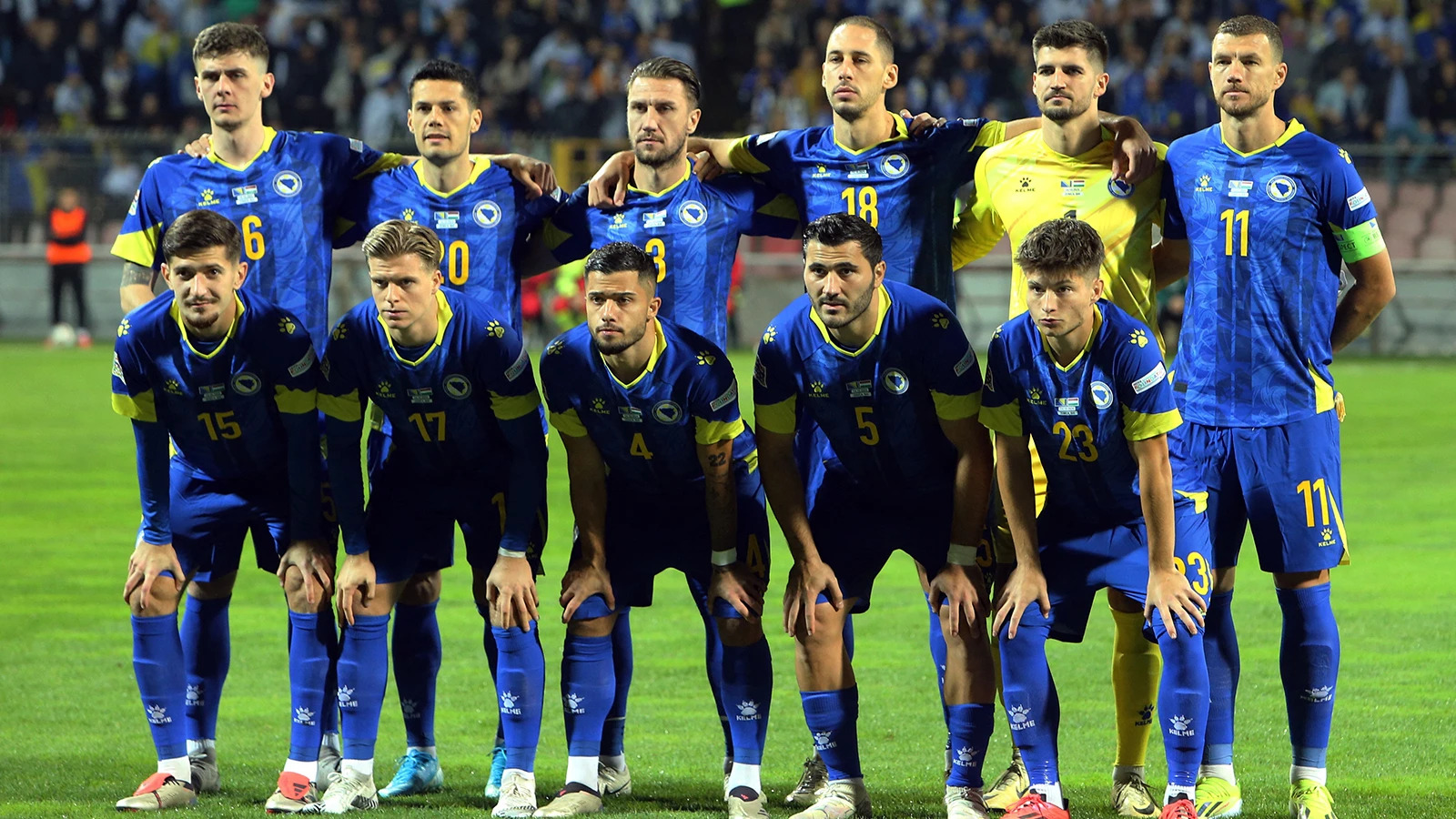Bosna Hersek'in Dünya Kupası kadrosu açıklandı
