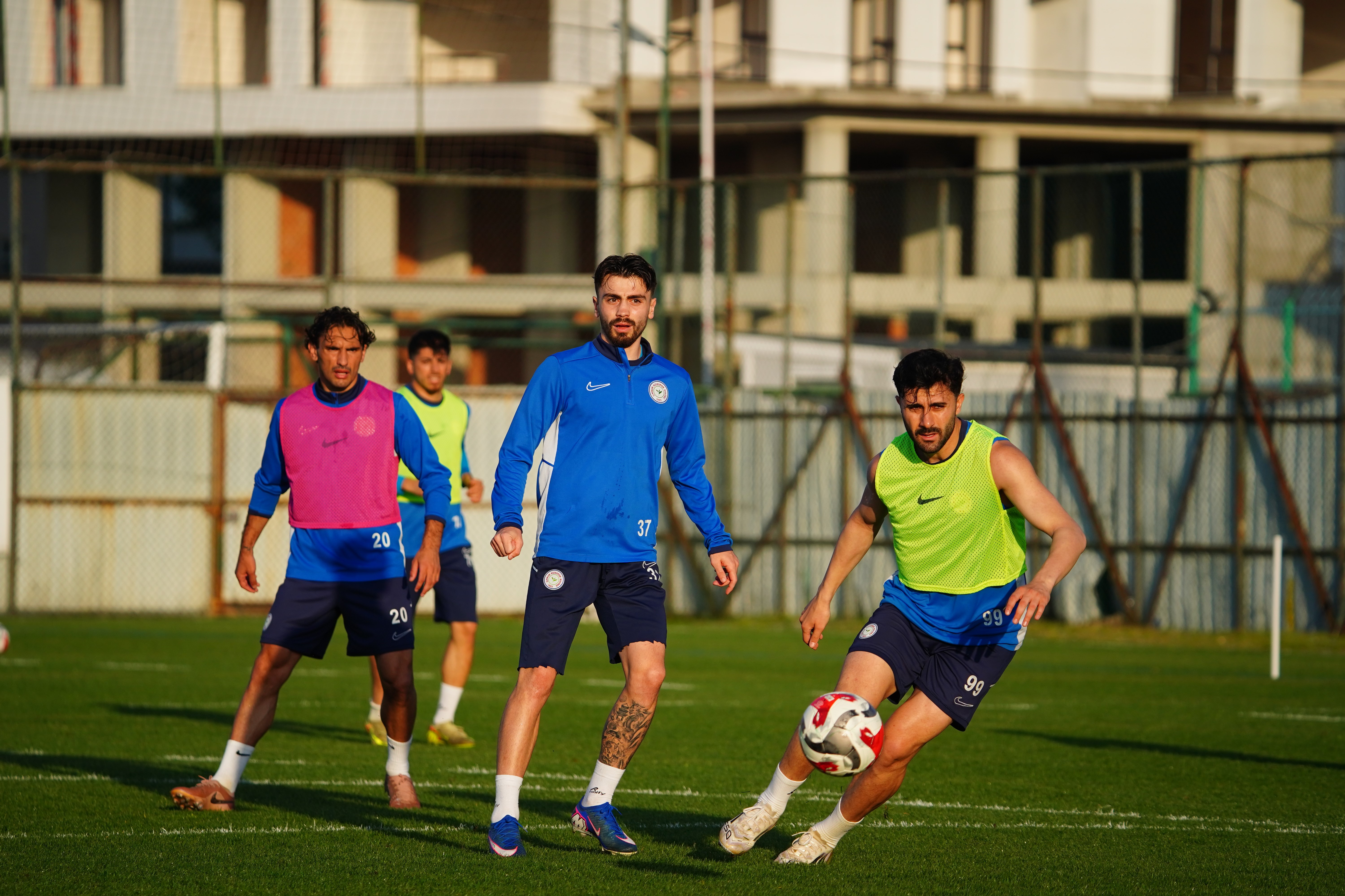 Çaykur Rizespor, Beşiktaş maçı hazırlıklarını sürdürdü
