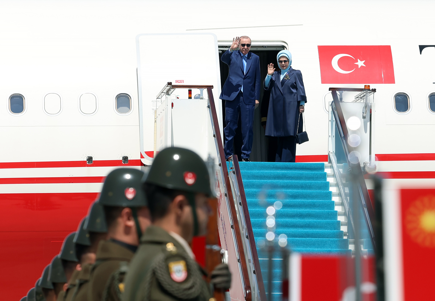 Orta Asya'da kritik zirve! Cumhurbaşkanı Erdoğan, Kazakistan'a gitti