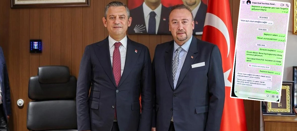 Özkan Yalım savcılığa teslim etti! İşte Özgür Özel'le rüşvet yazışması