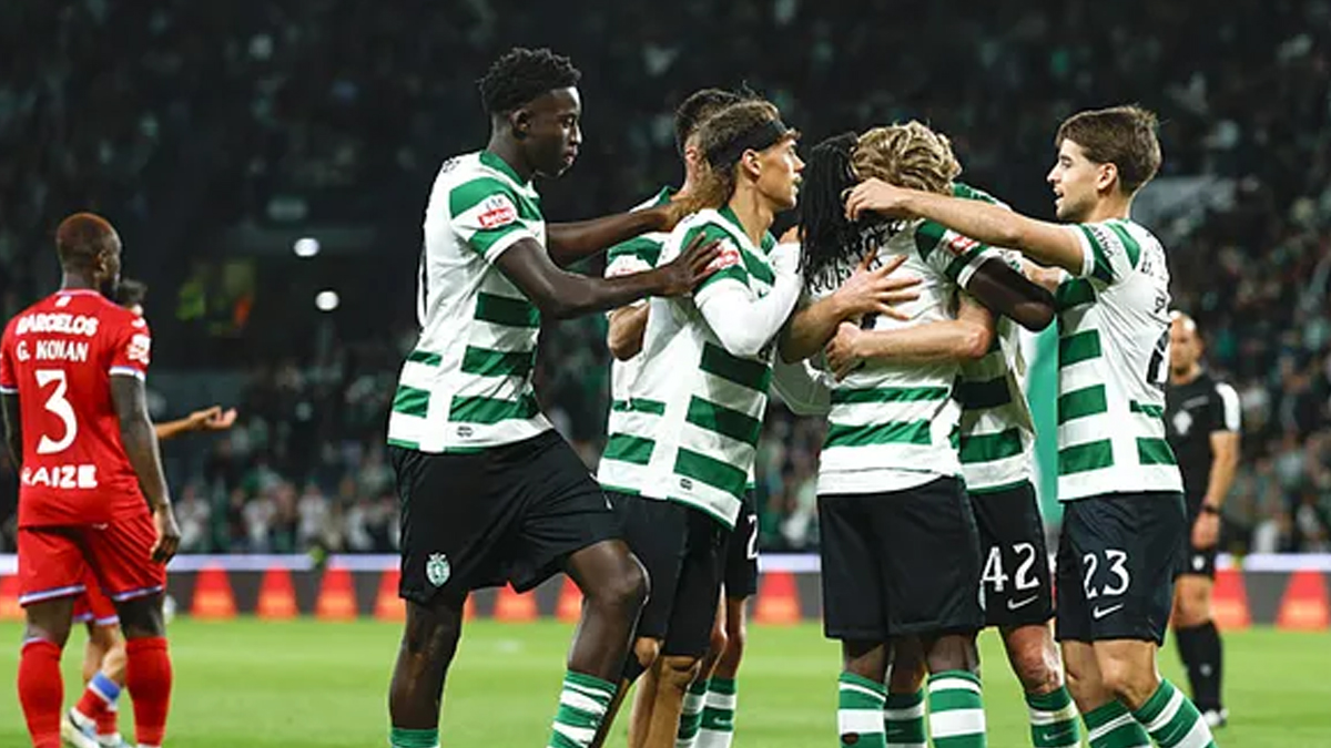Sporting, Şampiyonlar Ligi biletini galibiyetle aldı