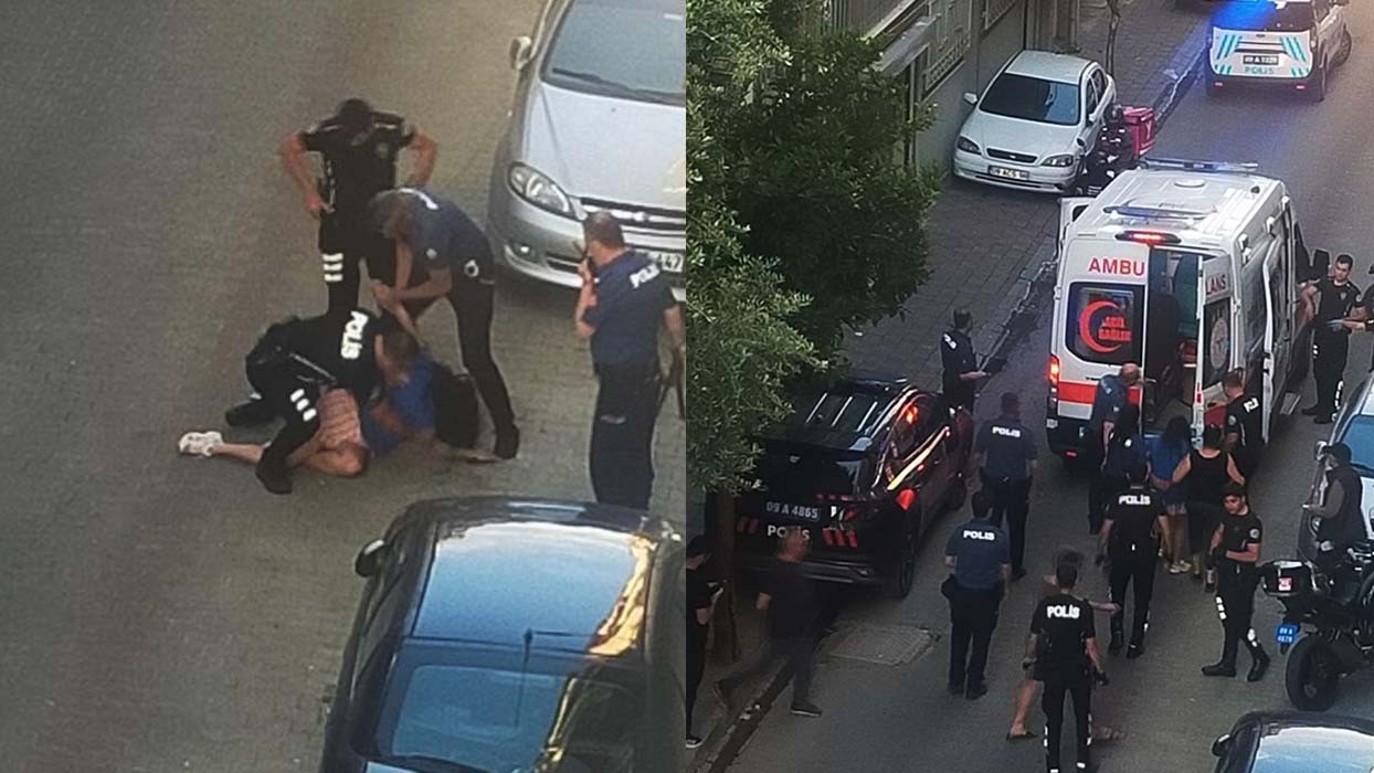 Samuray kılıcıyla sokağa çıktı! Genç kız dehşet saçtı
