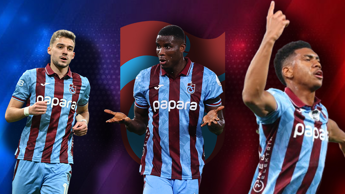 Trabzonspor'un hücum hattı fark yarattı! Gollerin yüzde 75'i onlardan..