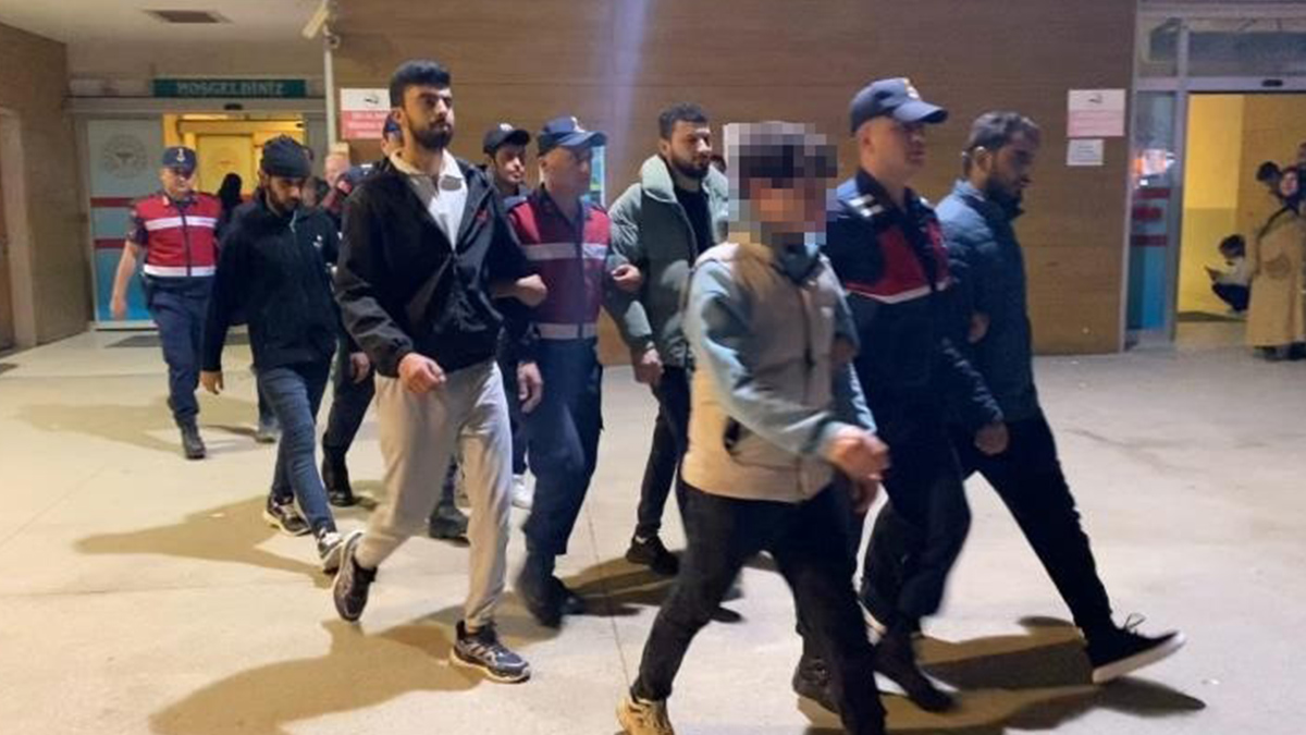 İnegöl'de kırsalda operasyon: 7 düzensiz göçmen yakalandı