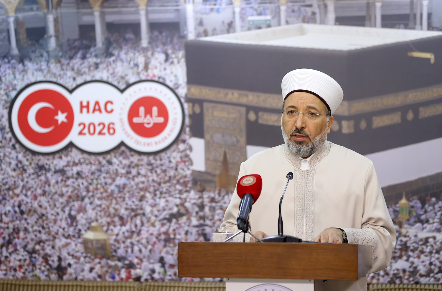 Diyanet İşleri Başkanı Arpaguş: Allah'ın misafirlerine hizmet etmeyi en büyük şeref biliyoruz