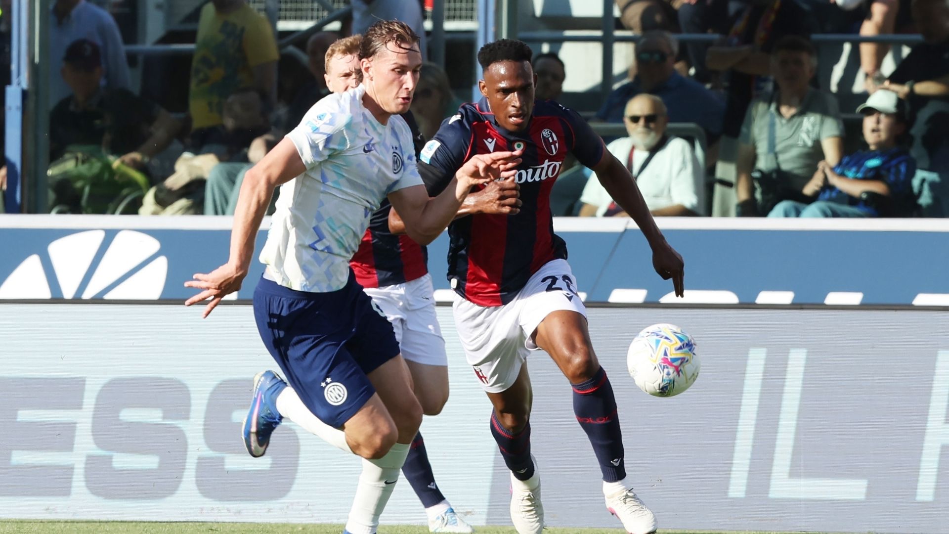 Şampiyon Inter ve Bologna arasındaki gol düellosunda kazanan çıkmadı