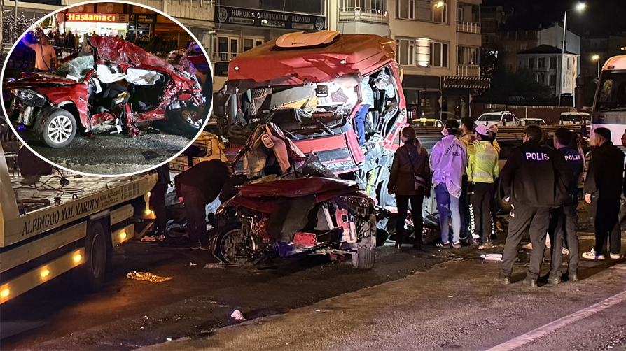 Tır araçları biçti! Çok sayıda ölü var