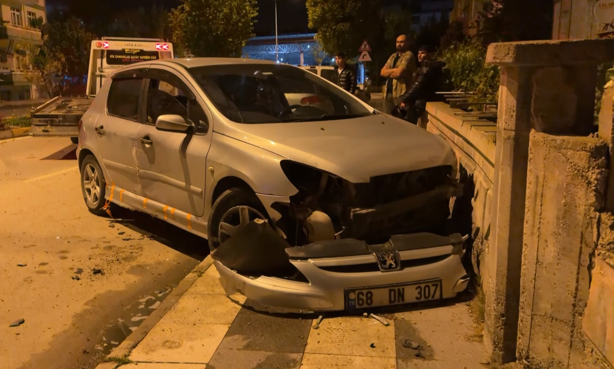 Aksaray'da kaza geliyorum dedi: Alkollü sürücünün ehliyetine süresiz el konuldu