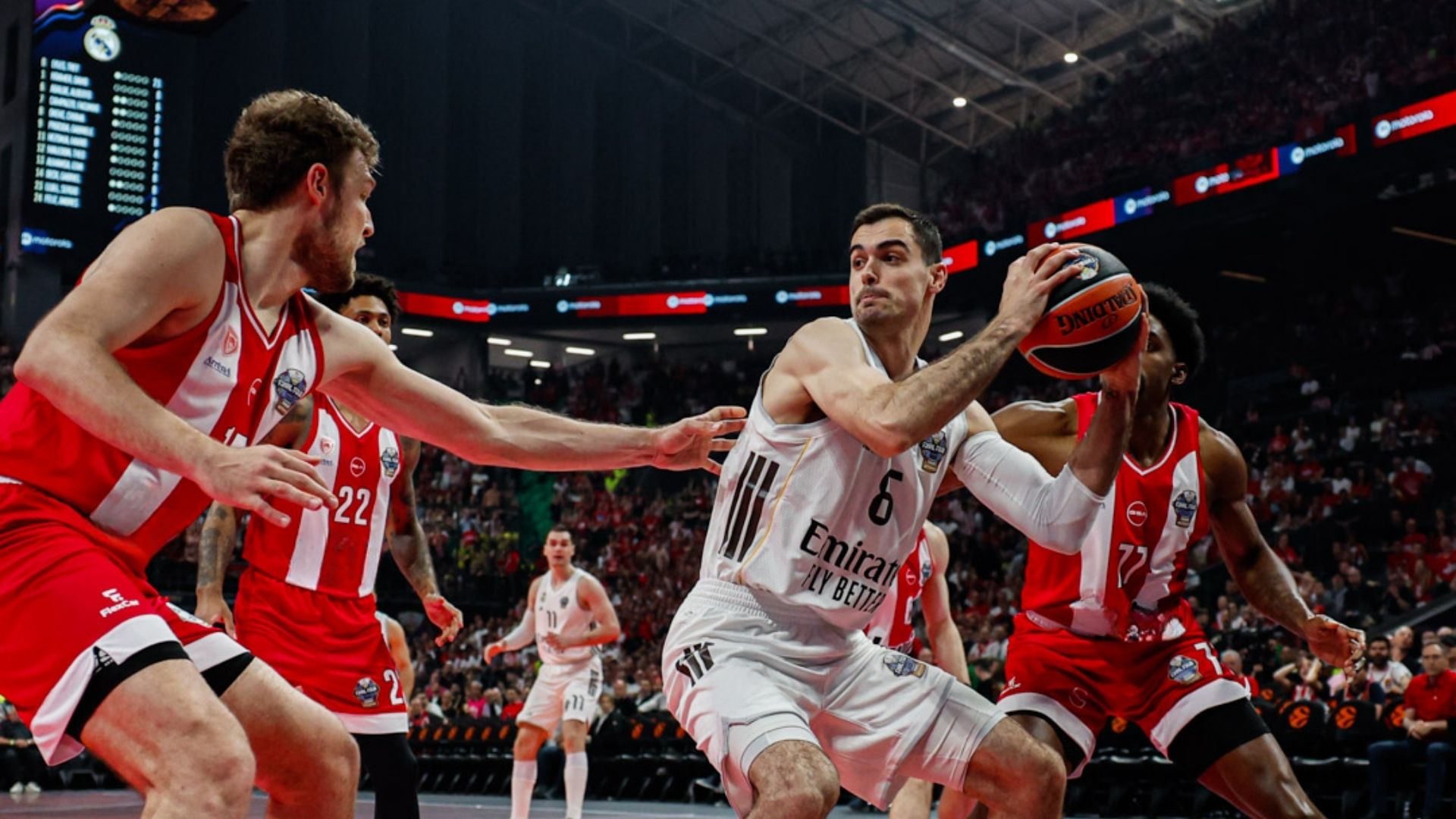 EuroLeague'de şampiyon Olympiakos! Finalde Real Madrid'i devirdi...