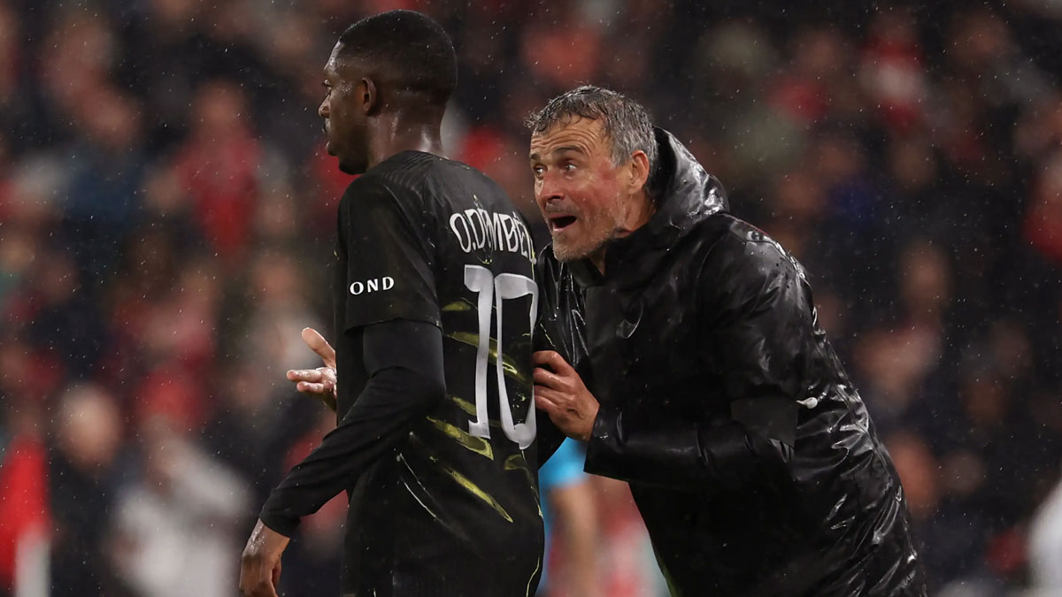 Ousmane Dembele'den Luis Enrique'ye övgü: Harika bir teknik direktör