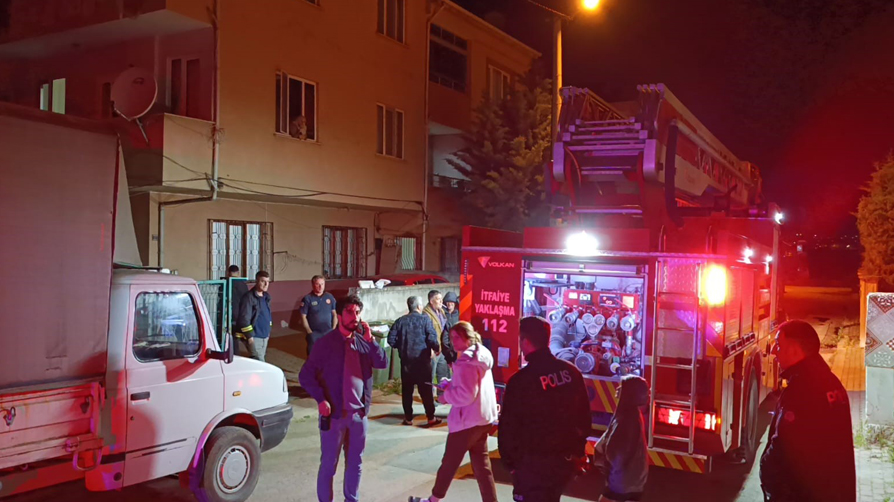 Korku dolu anlar! Eski eşinin evine molotofkokteyli attı