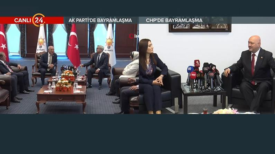 2 yıl sonra bir ilk! AK Parti ile CHP bayramlaşıyor