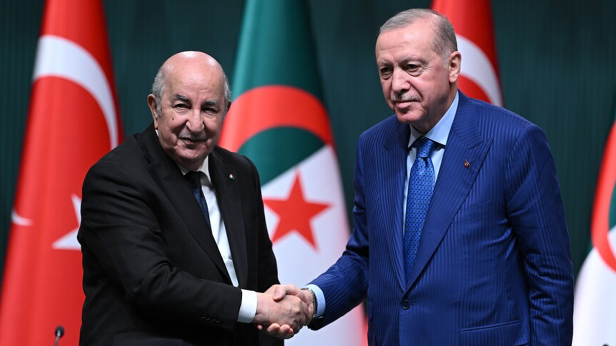 Bölgesel ve küresel gelişmeler masada! Cumhurbaşkanı Erdoğan, Cezayirli mevkidaşı Tebbun ile görüştü