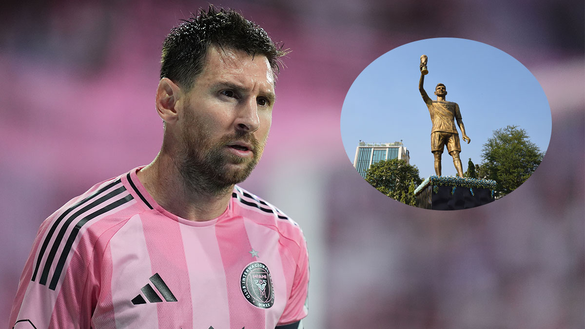 Hindistan'da bulunan Lionel Messi heykeli için yıkım kararı