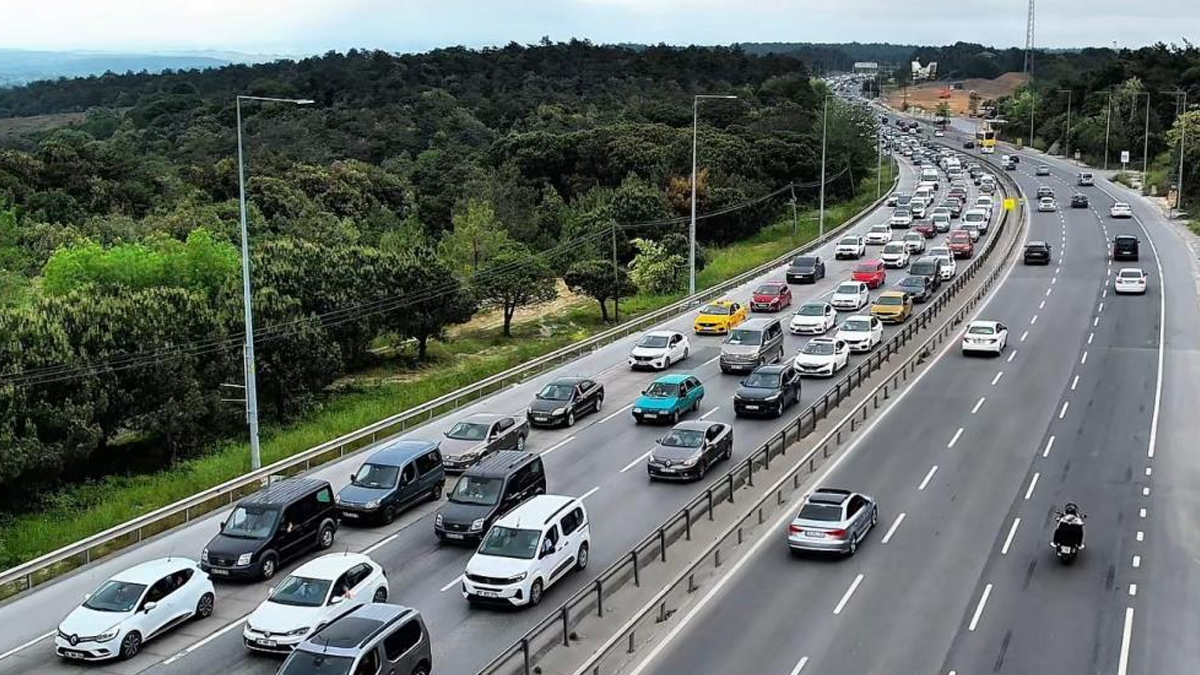 Kurban Bayramı'nda İstanbul boş kaldı! Trafiğin oluştuğu tek nokta Arnavutköy oldu