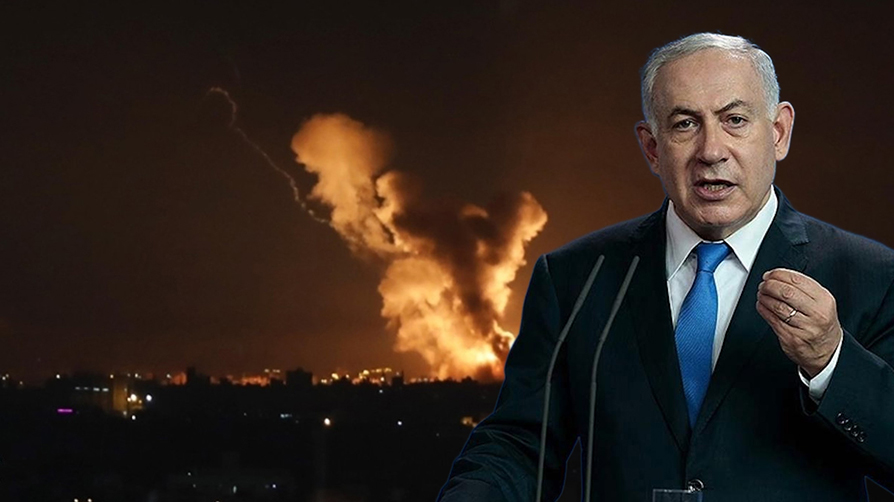 Katil Netanyahu'dan Beyrut talimatı! İsrail ordusuna hava saldırısı emri