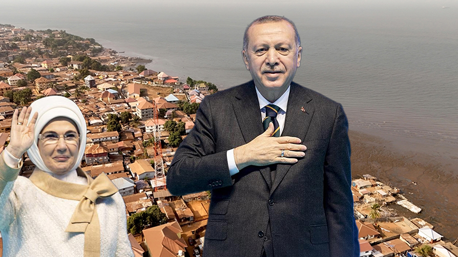 Gönül diplomasisi sürüyor!  Batı Afrika'da Türkiye imzası
