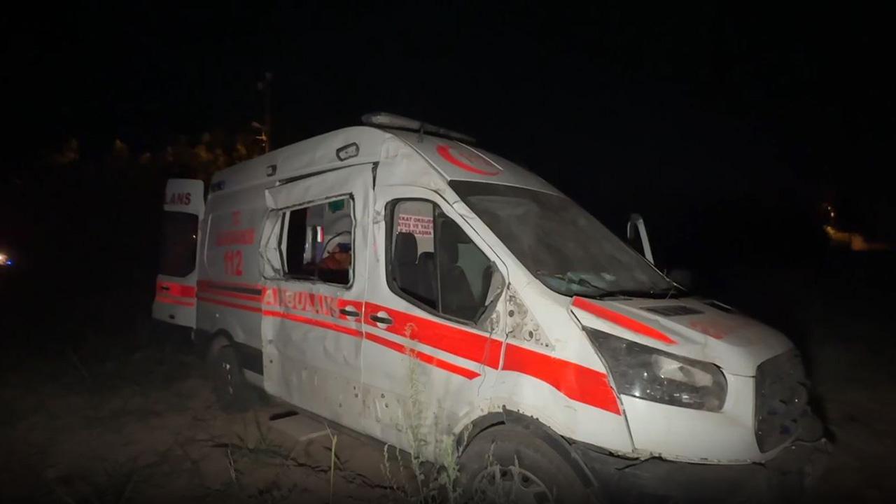 Kars'ta ambulans ile feci çarpışma: 3'ü sağlık çalışanı 4 yaralı