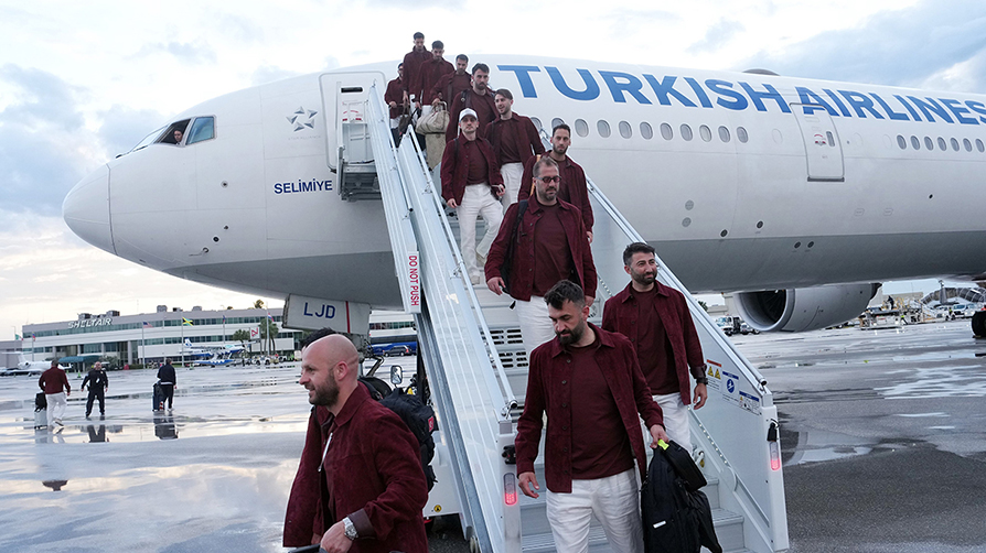 A Milli Takım ABD'ye ulaştı! Hazırlıklar başlıyor