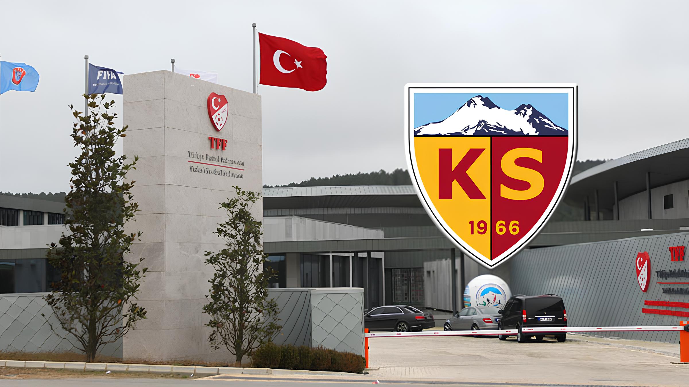 TFF'den Kayserispor'un itirazına ret