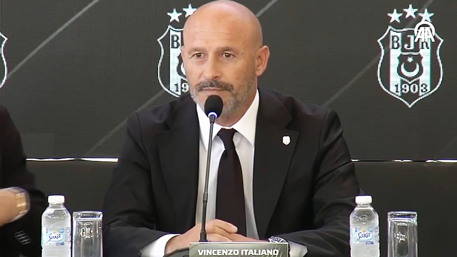 Beşiktaş'ta yeni dönem resmen başladı! Vincenzo Italiano imzayı attı