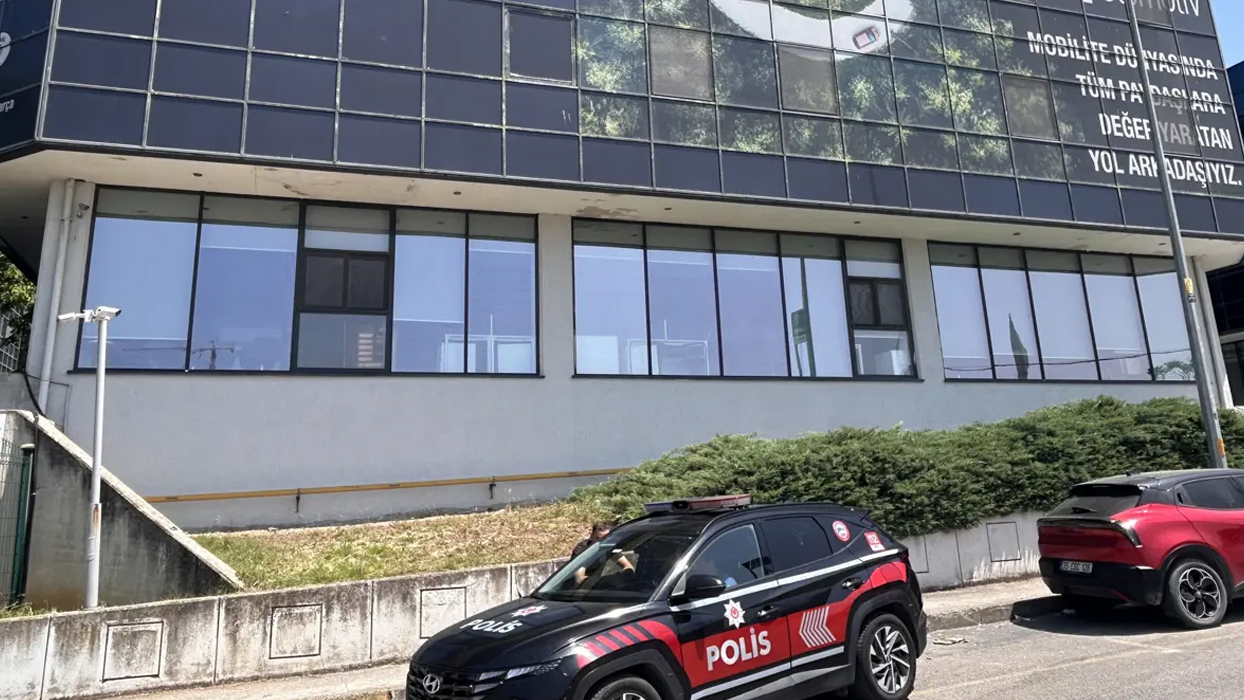 Otokoç binasına silahlı saldırı