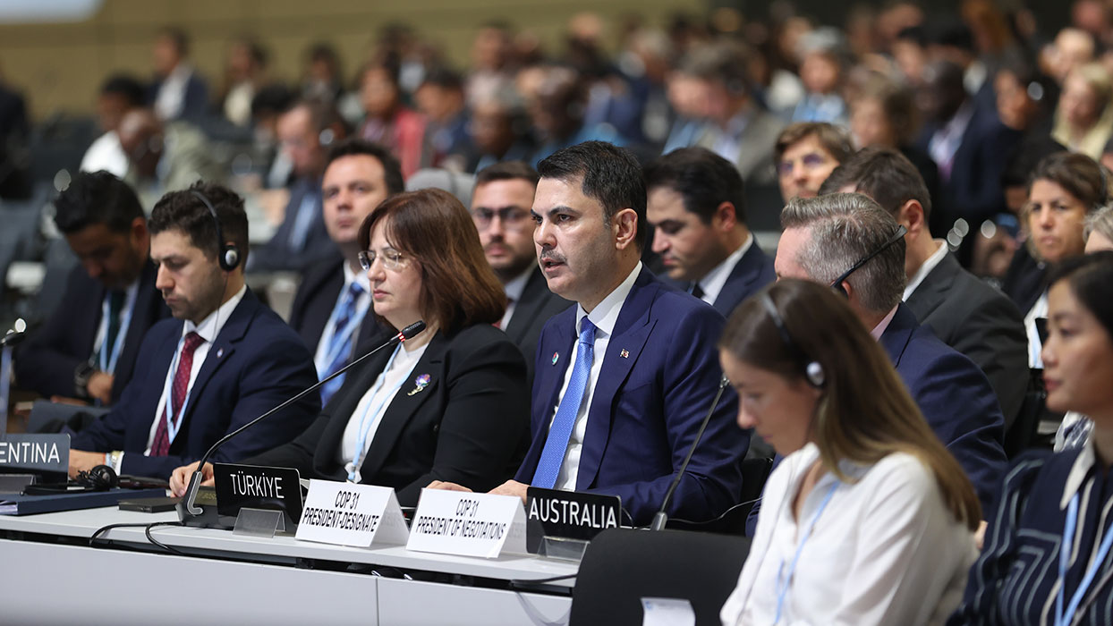 Bakan Kurum iklim konferansında konuştu: "Paris anlaşmasının