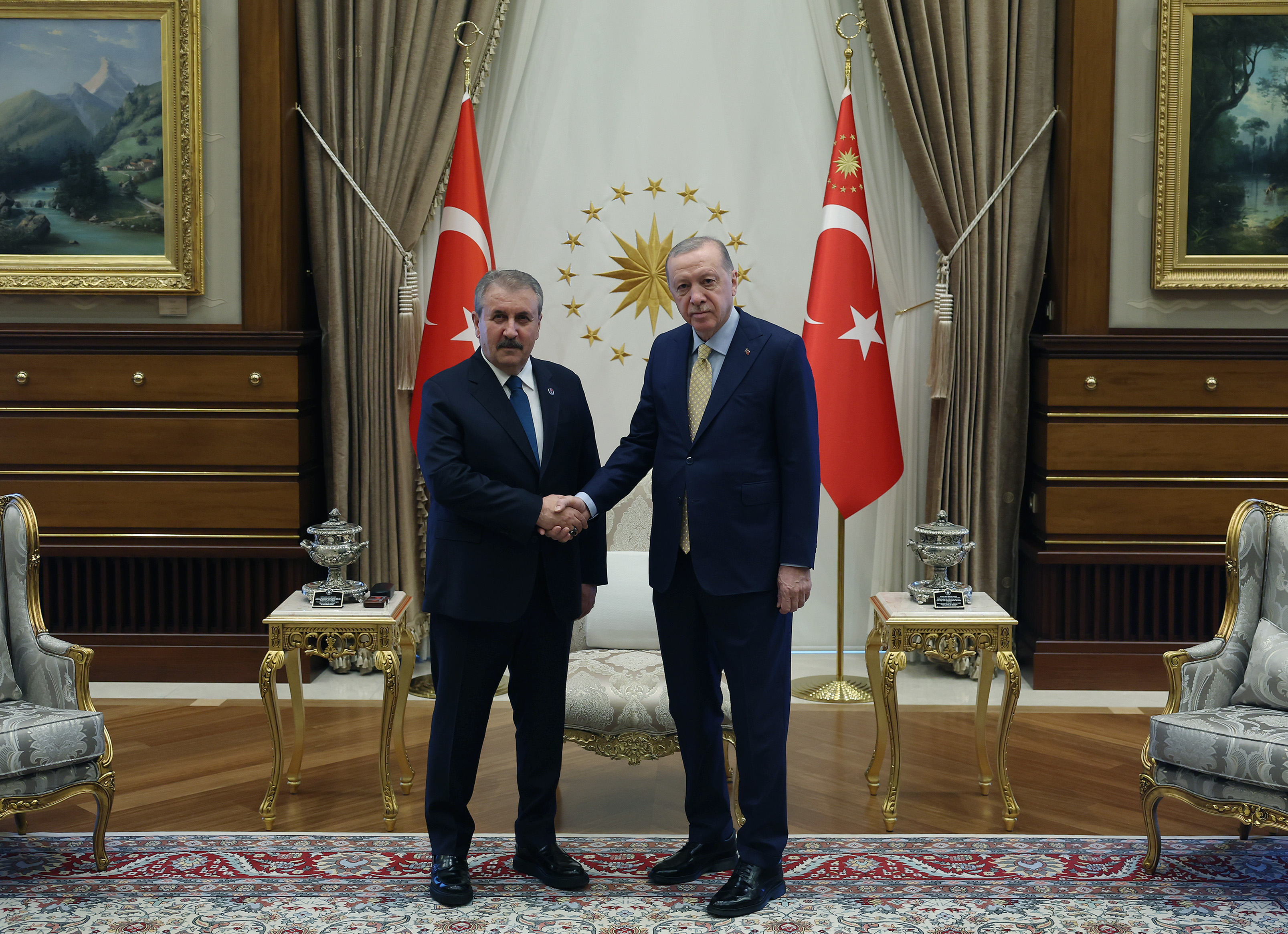 Cumhurbaşkanı Erdoğan'dan Destici'ye tebrik mesajı