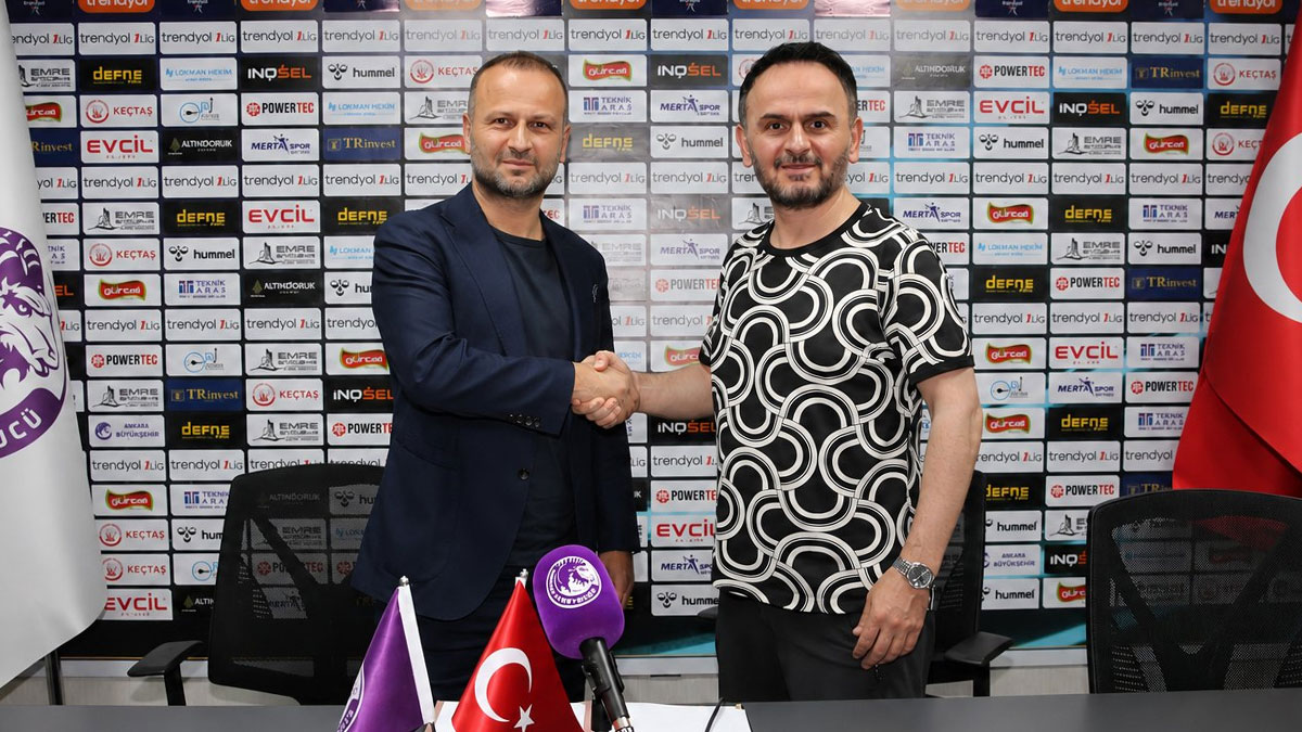 İmzalar atıldı! Ankara Keçiörengücü'nün yeni teknik direktör