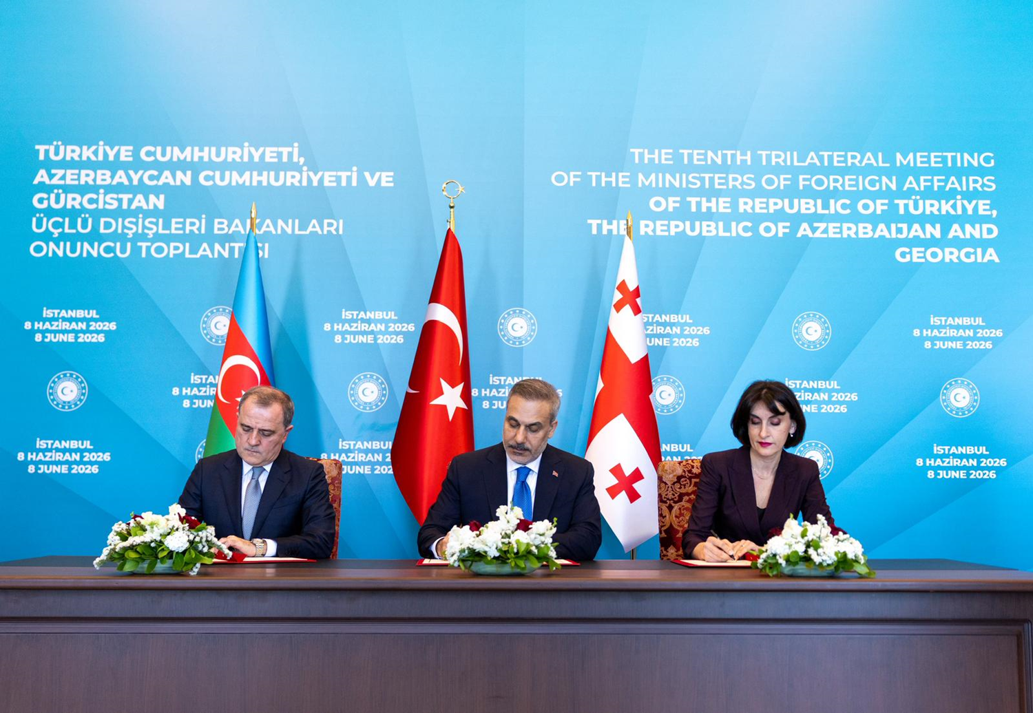 İstanbul'da Türkiye-Azerbaycan-Gürcistan arasında İstanbul B