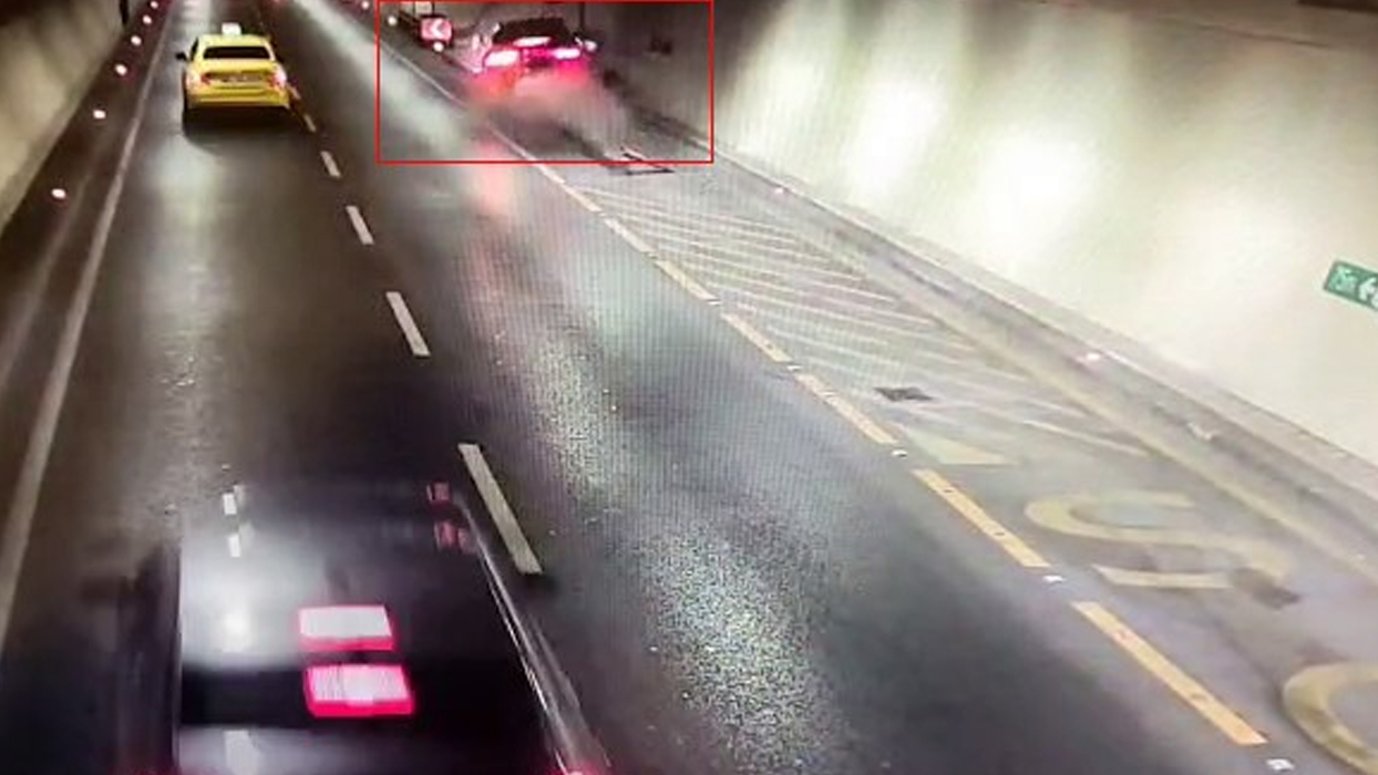Avrasya Tüneli ulaşıma kapanmıştı... Trafiği kilitleyen kaza