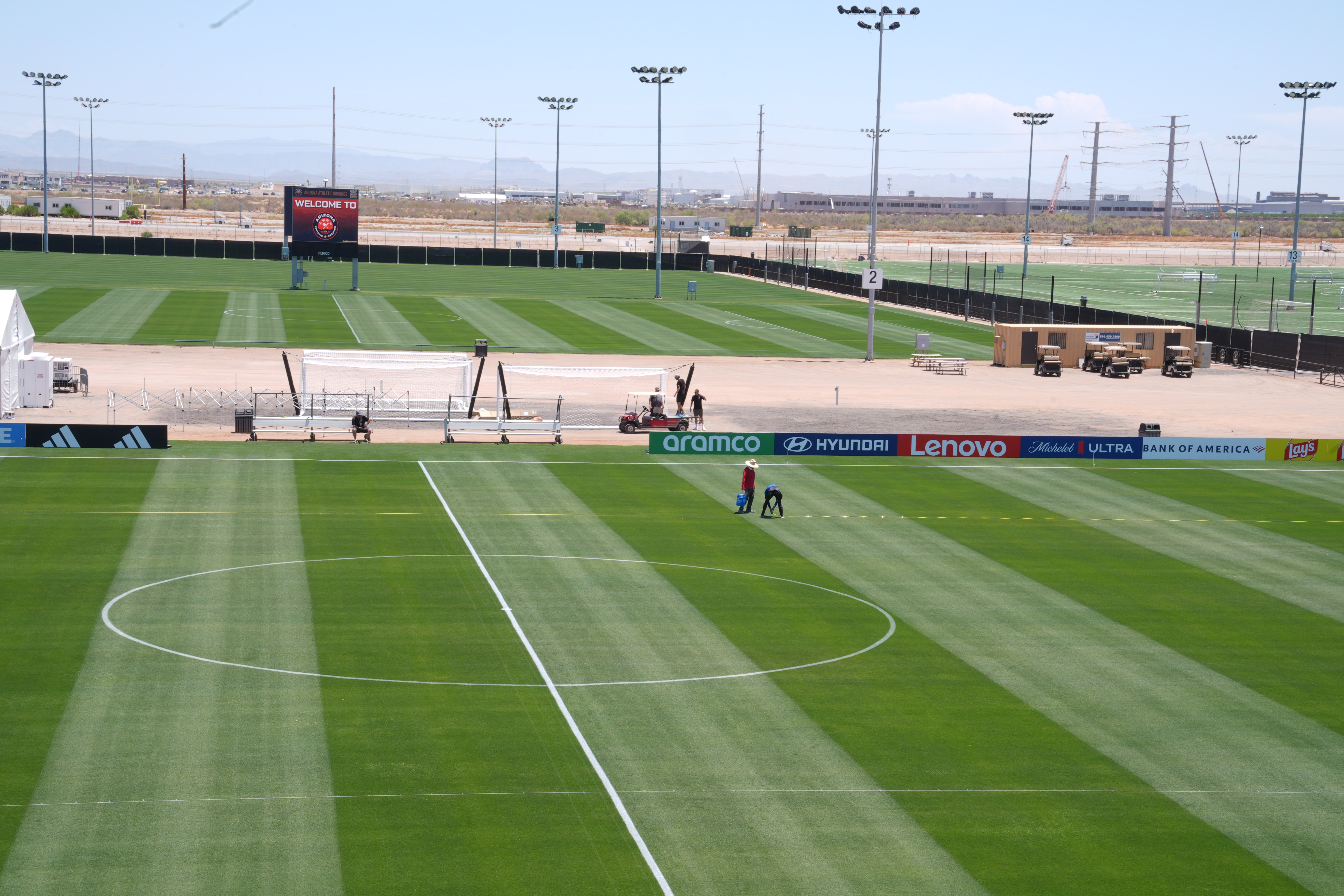 Bizim Çocuklar'ın kamp yaptığı Arizona sıcağıyla m