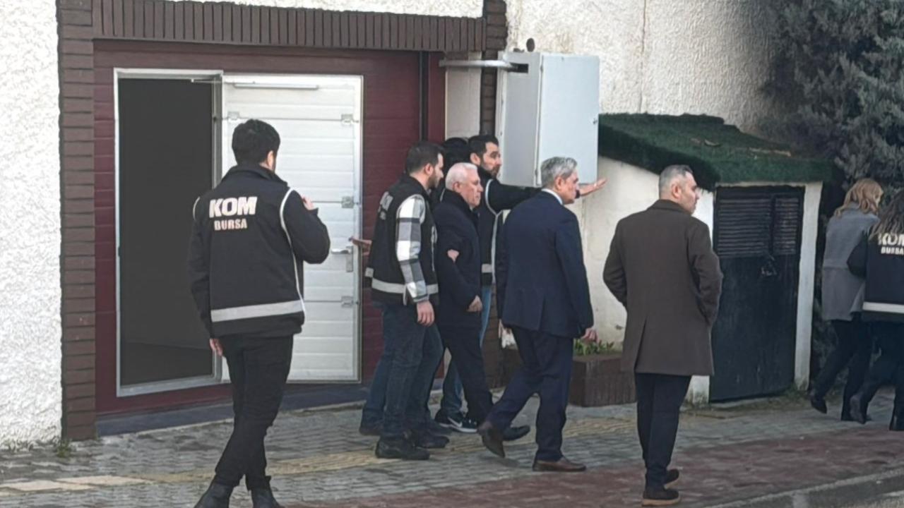 Bursa'daki rüşvet ve örgüt soruşturmasında Mustafa
