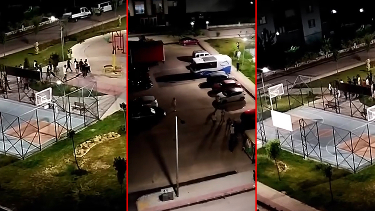 İki grup arasındaki kavga meydan savaşına döndü
