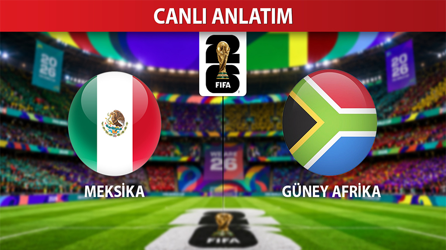 CANLI: Meksika - Güney Afrika