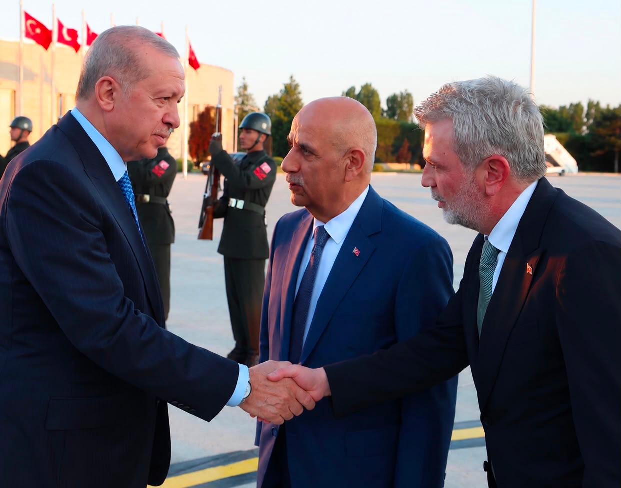 Görgel ve Kirişci'den Cumhurbaşkanı Erdoğan'a UNESCO Tanıtım
