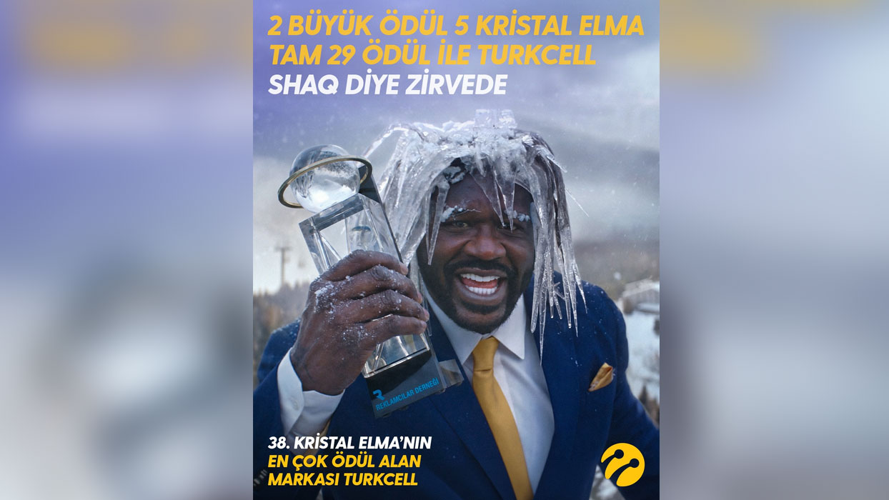 Turkcell 5G reklam kampanyası ödül görseli
