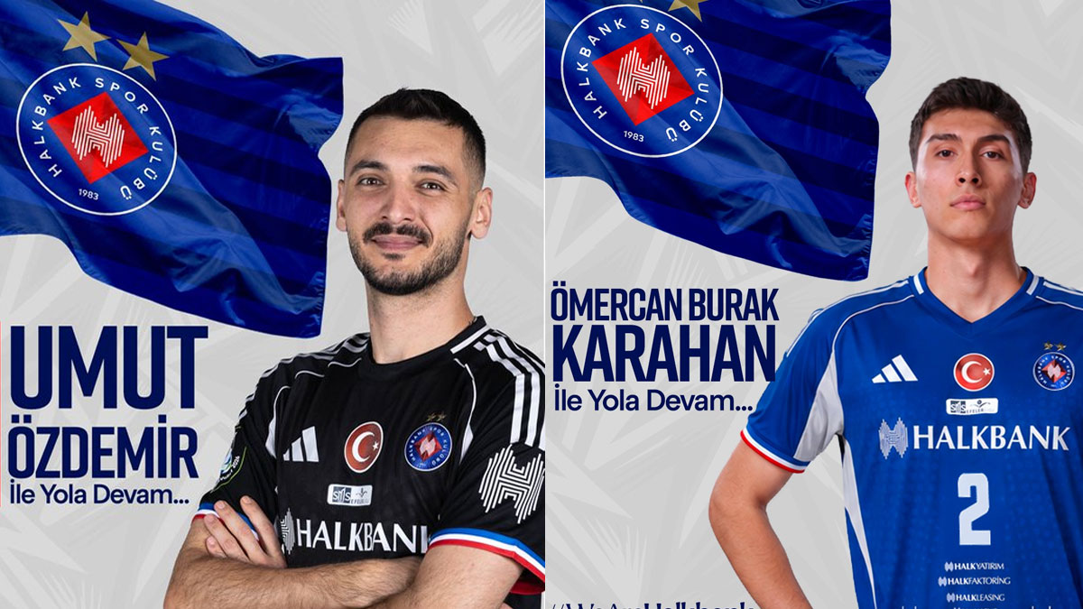 Halkbank, iki oyuncu ile sözleşme yeniledi