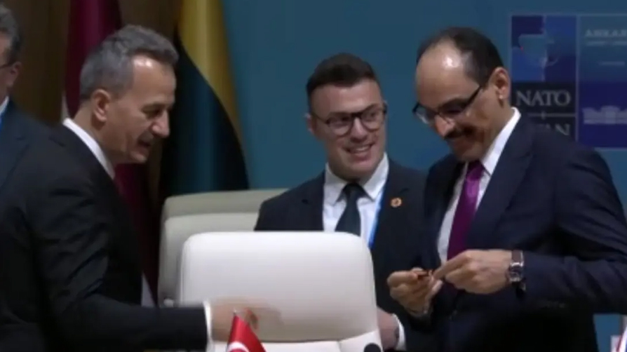 NATO Zirvesi'nden dikkat çeken anlar! MİT Başkanı Kalın bizzat inceledi