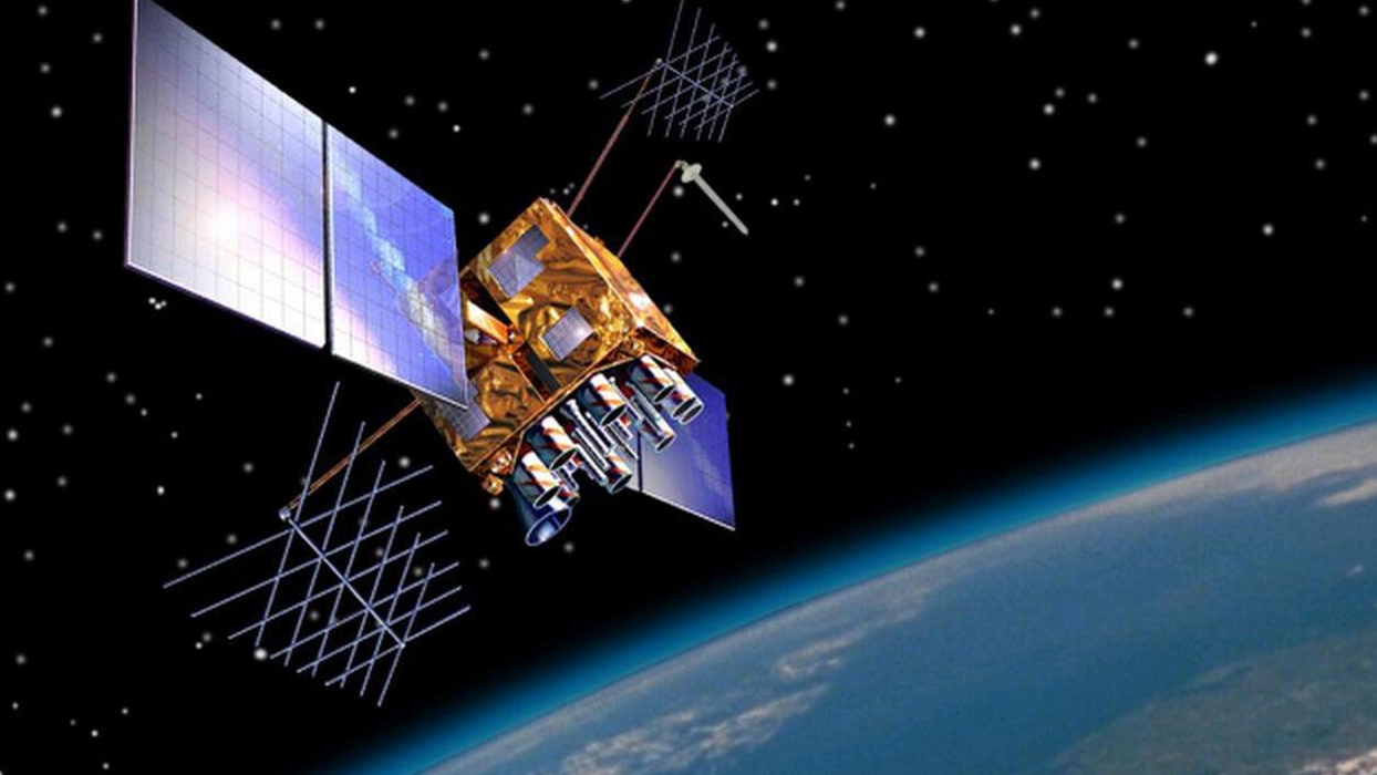 Türksat 7A uydusunun uzaydaki konsept çizimi.