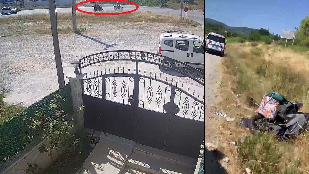 Yalova'da iki motosikletin karıştığı kazada 2 kişi hayatını kaybetti