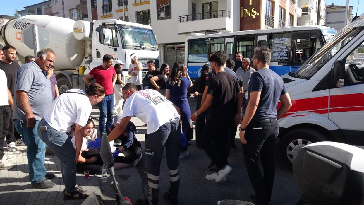 Malatya'da dehşet anları: Freni boşalan minibüs durdurulamadı… 7 kişi yaralandı