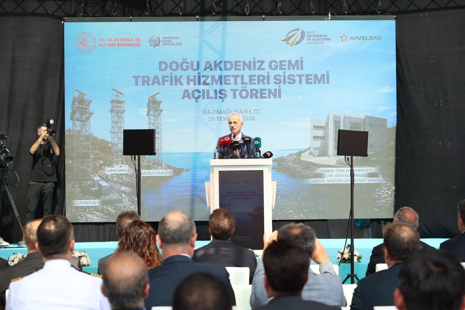 Doğu Akdeniz'de Gemi Trafiğini İzleme Sistemi Açılışı