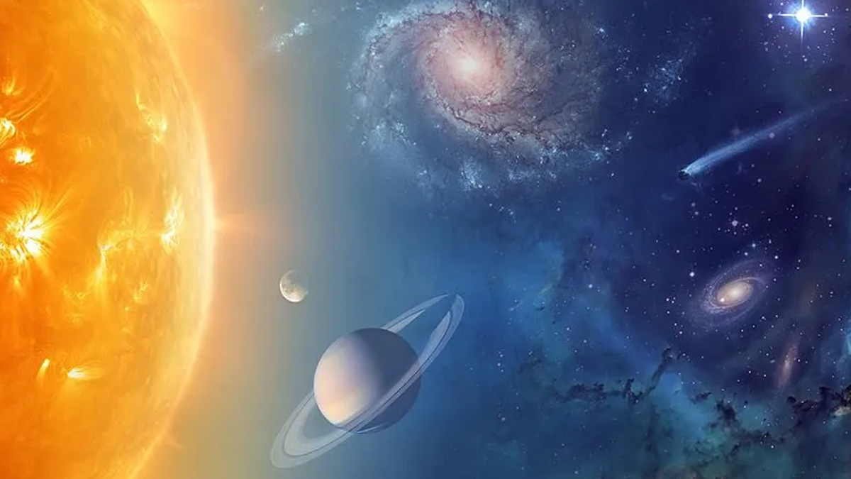 LHS 1140b gezegeninin atmosferini gösteren bilimsel illüstrasyon.